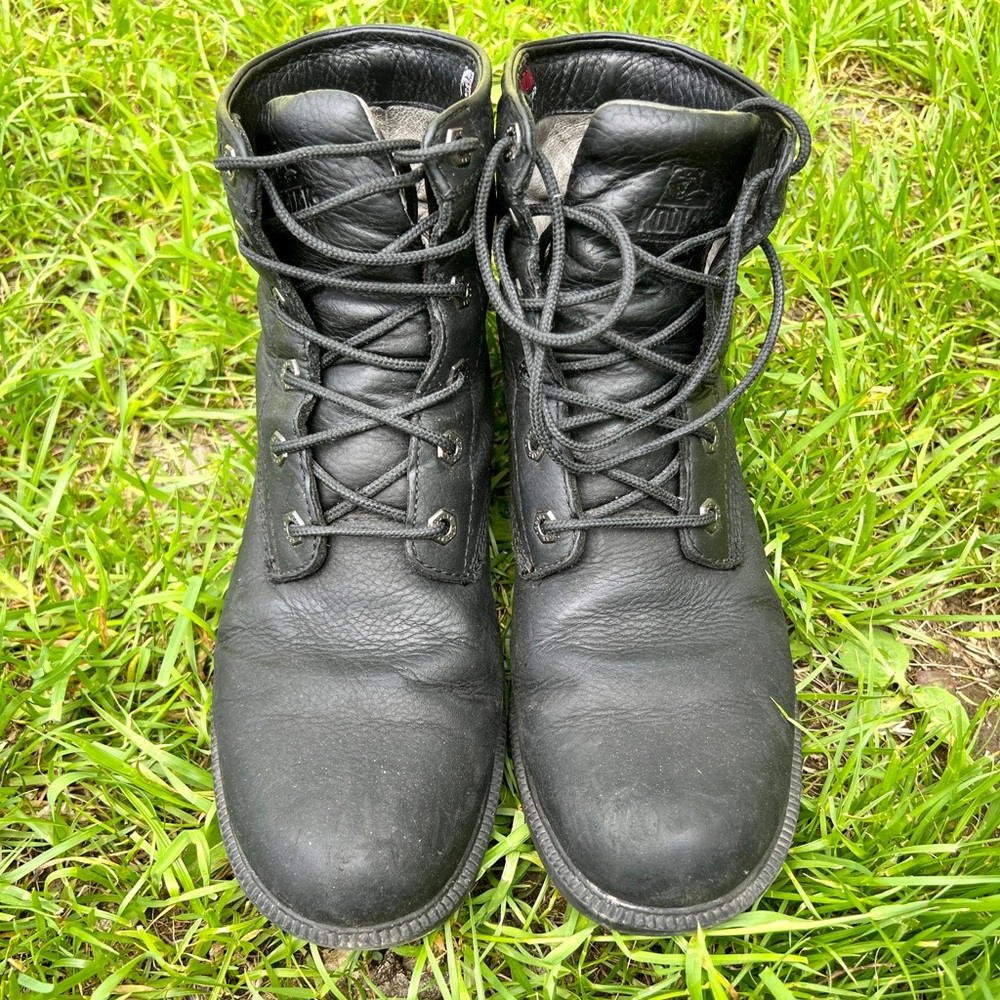 Size 11 Kodiak waterproof black ankle boots